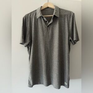 Vuori Strato Tech Polo. Medium. Grey. Worn a few times.